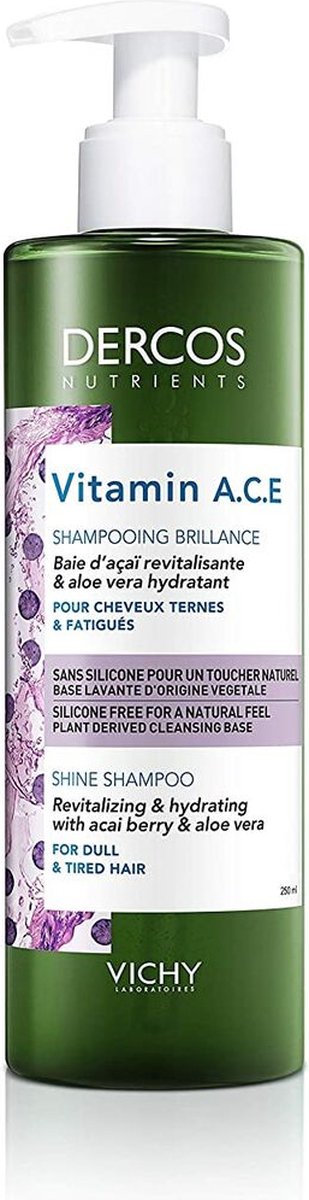 Vichy Dercos Vitamin A.C.E. Shampoo - 250ml