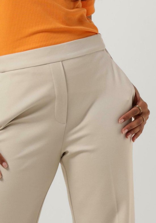 Beaumont jersey wide leg broek Hope in kiezel | BeOne Beaumont jersey wide leg broek Hope in kiezel | BeOne