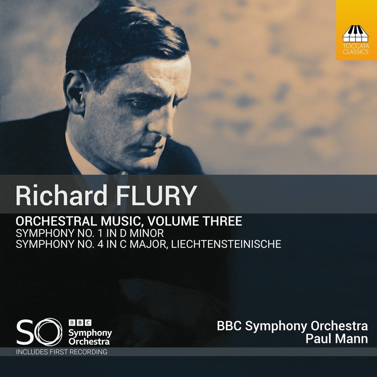 BBC Symphony Orchestra, Paul Mann - Flury: Orchestral Music, Vol. 3 (CD)