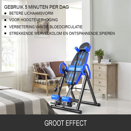VEVOR Inversietafel - Inversiebank - Inversietafel Voor Rug - Inversion ...
