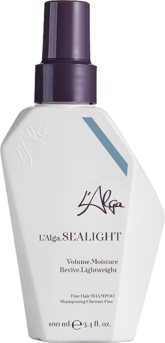 L'Alga SeaLight Shampoo 100 ml - Normale shampoo vrouwen - Voor Alle haartypes