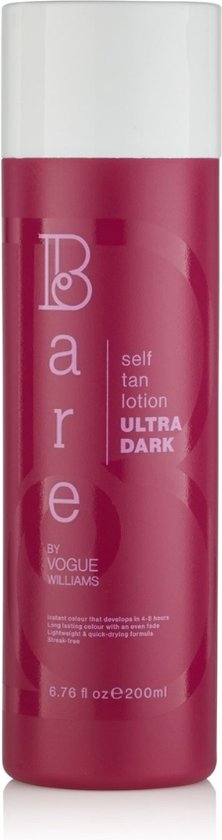 Bare By Vogue Instant Tan Ultra Dark – 150 Ml Selbstbräuner Für Sofortige, Streifenfreie Bräune