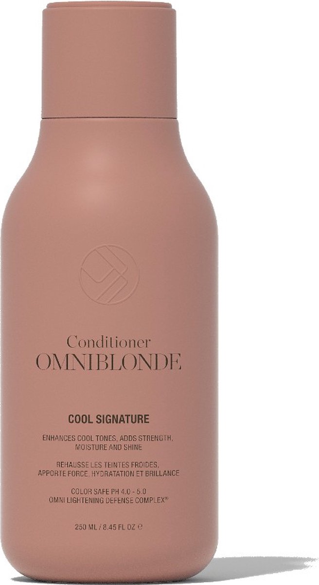 Omniblonde Cool Signature Conditioner - 250 ml - vrouwen - Voor - Conditioner voor ieder haartype