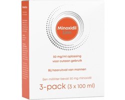 Minoxidil Linn 50 mg/ml 3-Pack 300ML