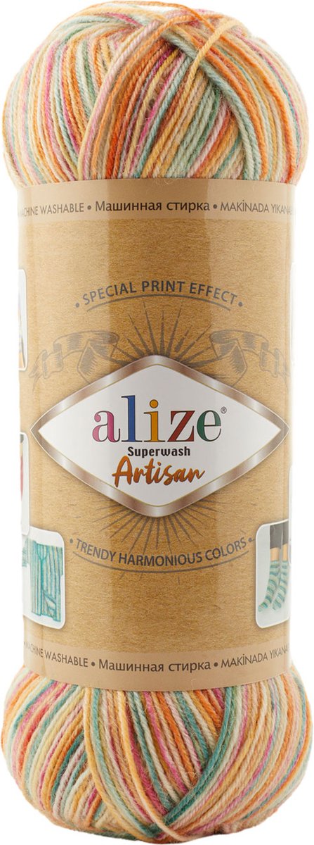 Sokkenwol - Alize Superwash - Artisan 9012