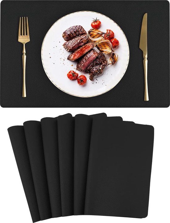 Set van placemats Tafel Decoratie Dineren Eetkamer Accessoires bol