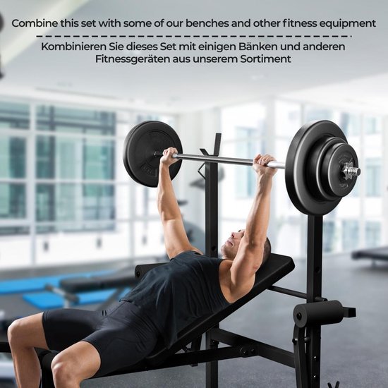 Stang Met Gewichten voor Sport en Fitness