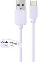Lightning USB kabel 2,0 m lang. Laadkabel / oplaadkabel geschikt voor o.a. Apple iPhone X, XR, XS, XS Max, iPhone 11, 11 Pro, 11 Pro Max, iPhone 12, 12 Mini, 12 Pro, 12 Pro Max, iPhone 13, 13 Mini, 13 Pro, 13 Pro Max