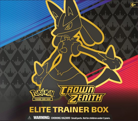 Pokémon Sword & Shield: Crown Zenith Elite Trainer Box - Pokémon Kaarten