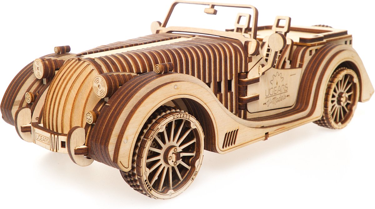 UGEARS Houten 3D Model - Roadster VM-01