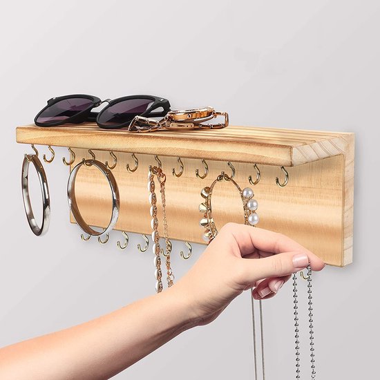DINGTAI Rotan Bureau Organizer, Tafelblad Mail Houder, 5 Vak Mail Organizer Aanrechtmand, Rotan Kantoorbenodigdheden, Boho Bureau Accessoires, Rieten Bureau Organizer, Tijdschrifthouder(Rieten
