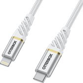 OtterBox Premium USB-C naar Lightning Kabel - 1M - Wit