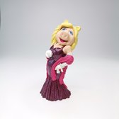 The Muppets, Statue, Figurine Miss Piggy 5" . Beeldje Miss Piggy 14cm.