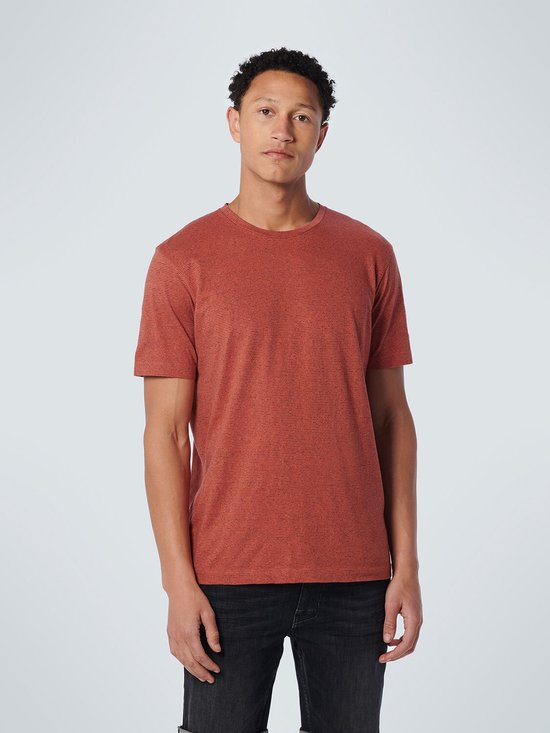 No Excess Mannen Ronde Hals T-Shirt Oranje XXL