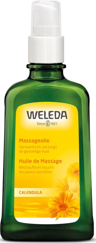 WELEDA - Massageolie - Calendula - 100ml - 100% natuurlijk - Weleda