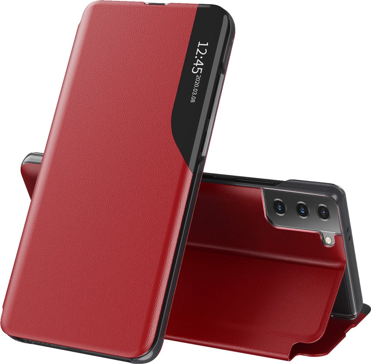 Techsuit - eFold Series - Samsung Galaxy S21 FE - Red
