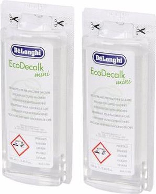 DELONGHI EcoDecalk Mini - Decalcificante Per Macchine Da Caffè, 4 Confezioni Da 8 X 100ml - Foto 9