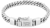 Jonline Citta Vithi Zilveren Ambachtelijke Buddha Armband model 14 maat XL