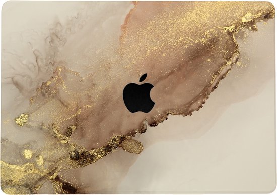 Lunso - MacBook Pro 16 pouces M1/M2 (2021-2023) - Housse - Sweet Caramel