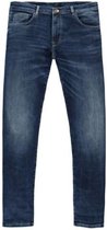 Cars Jeans Heren BATES DENIM Skinny Fit DARK USED - Maat 32/34