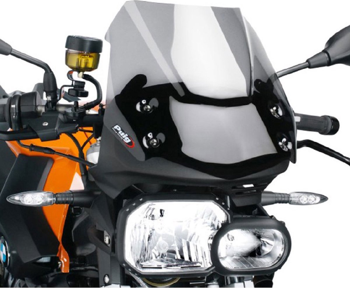 Puig Carenabris New Generation Sport Bmw F800r Voorruit Zwart