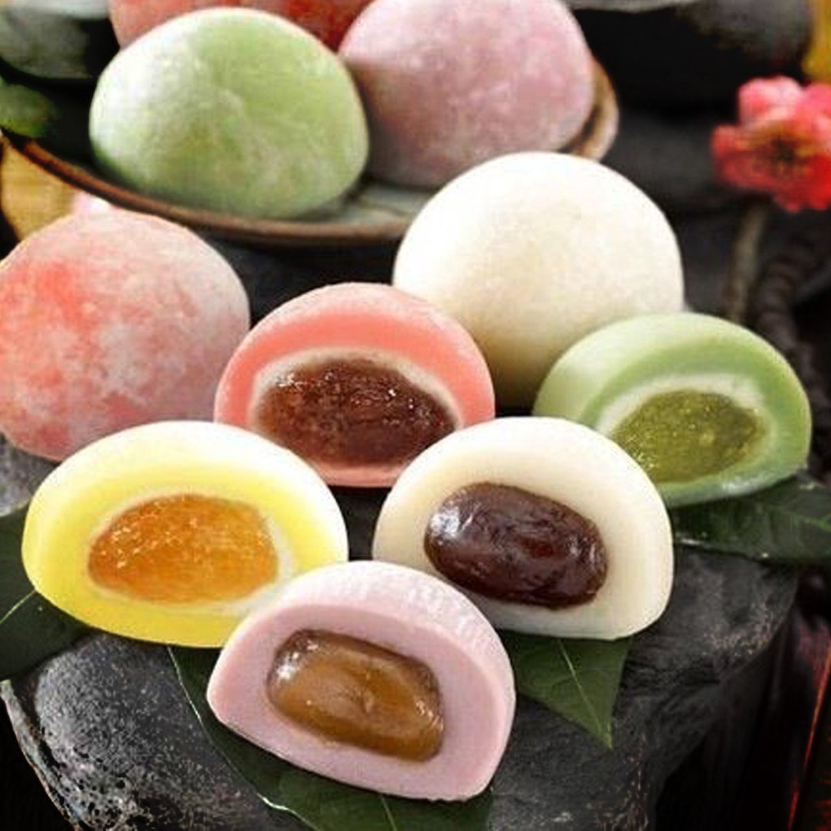 Japanse Mixed Mochi 600g Big Box TW Japanese Mochi Mixed Rice cake