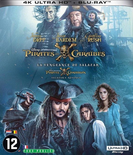Pirates of the Caribbean 5 - Salazar's Revenge (4K Ultra HD Blu-ray)