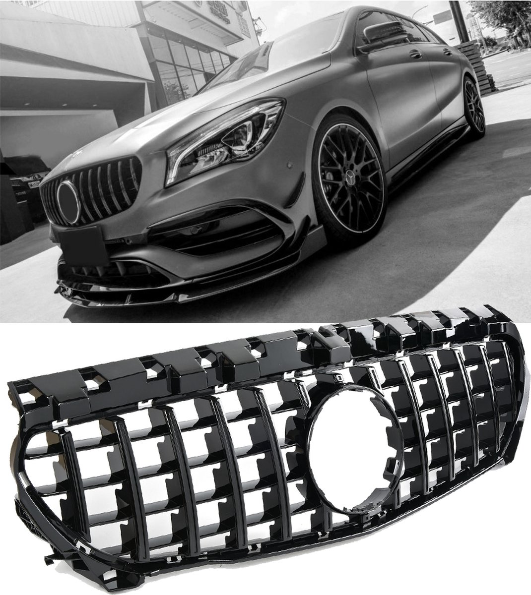 Sport Grille geschikt voor Mercedes C117 CLA-Klasse PANAMERICANA AMG Design