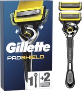 Gillette ProShield - Système de Rasage - Pour Homme - 1 Système de Rasage Gillette - 2 Lames de recharge
