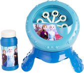 Machine à bulles automatique Disney Frozen des Neiges - y compris l'eau savonneuse - Fonctionne avec 4 piles aa