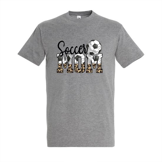 Soccer mom - Grey Melange T-shirt