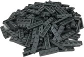 200 Bouwstenen 1x4 plate | Donkergrijs | Compatibel met Lego Classic | Keuze uit vele kleuren | SmallBricks