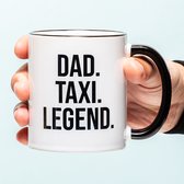 Cadeau Mok Dad Taxi Legend