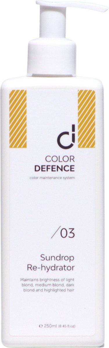 Sundrop Re-hydrator Color Defence 250ml (voor warm goud haar)