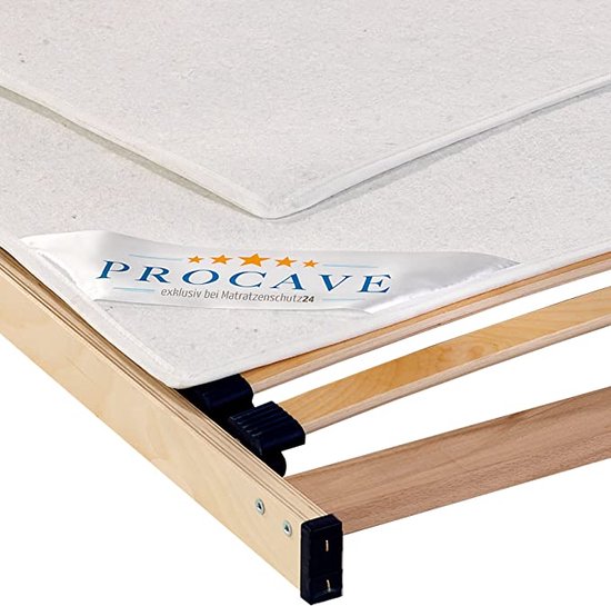 Setex P350 090200 151 002 (SE0) basic naaldvilt matrasonderlegger, 90 x 200 cm 90x190 cm wit