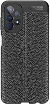 Cazy TPU Hoesje Soft Design geschikt voor Samsung Galaxy A23 - Flexibel - Zwart