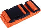 UNRL - Sangle de valise - Sangle de bagage - Sangle de bagage - Accessoires de voyage - Ajustable - 200 * 5 cm - Oranje