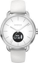 Bergson Stappenteller Smartwatch - Hartslag Wit Dameshorloge - Horloge voor vrouwen