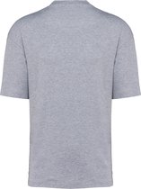 Oversized unisex T-shirt merk Kariban maat S Grijs