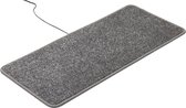 HEATEK - Infrarood verwarming - 90x40cm - Misty Grey - warme voeten mat, voeten verwarming, verwarmingsmat