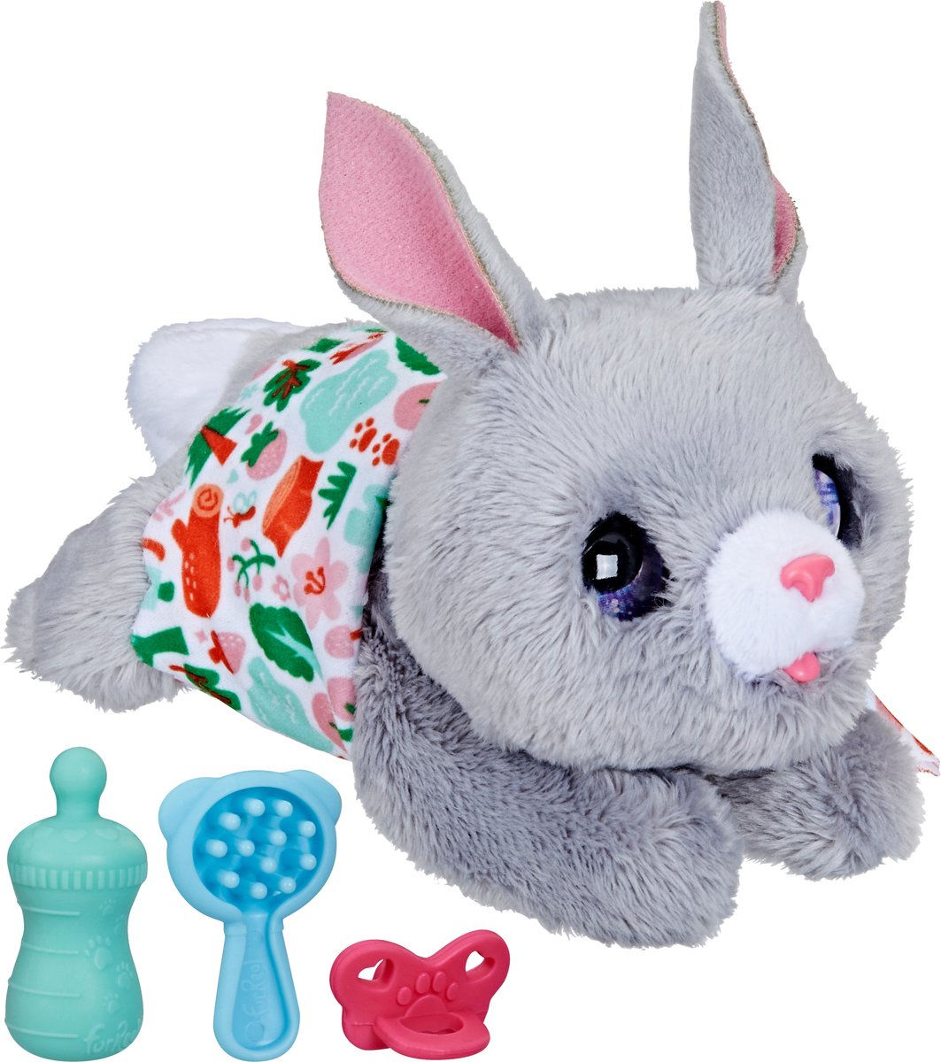 FurReal Newborns Bunny - Interactieve Knuffel | bol.com
