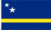 VlagDirect - Curacaose vlag - Curacao vlag - 90 x 150 cm.