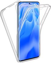 360º graden voor en achter bescherming case - Geschikt voor Samsung Galaxy S23 Plus - Dun en Licht hoesje - Transparant