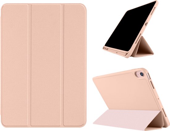 KVTVOU Toetsenbord Hoes Voor IPad 10e Generatie 10,9 Inch 2022 - Wit