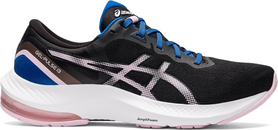 ASICS GEL-Pulse 13 Dames - Sportschoenen - Hardlopen - Weg - zwart/blauw