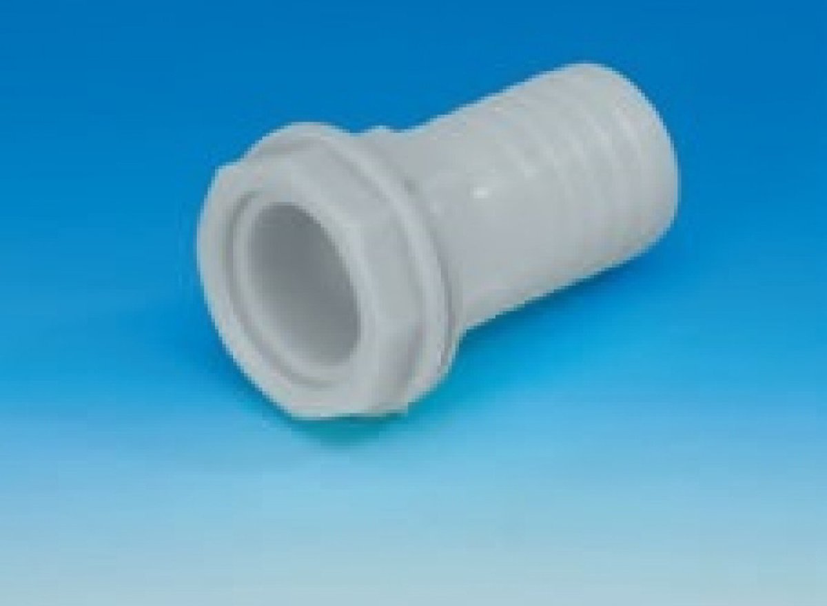 Slangverbinder Recht met Moer 40mm