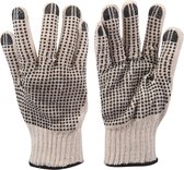 Silverline Dubbelzijdig Gestipte Handschoenen - Large - Maat 10