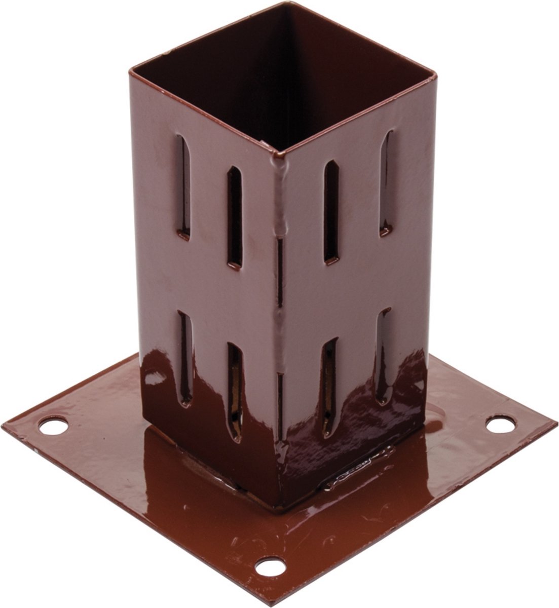 Fixman Paalschoen - Gegalvaniseerd Staal - Roestbestendig - 7,5 x 7,5 cm
