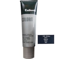 Collonil Colorit - Dekkende Kleurcreme Tube - Blauw - 50ml (Schoensmeer - Schoenpoets)