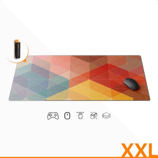 Muismat XXL - Bureau Onderlegger - Gaming Mousepad - 90x40 CM - The Vibe